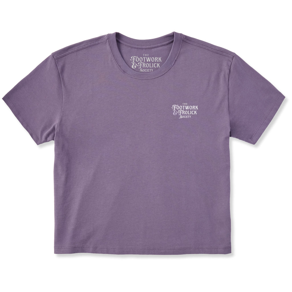Were Having a Ball Womens Short Sleeved Boxy Tee