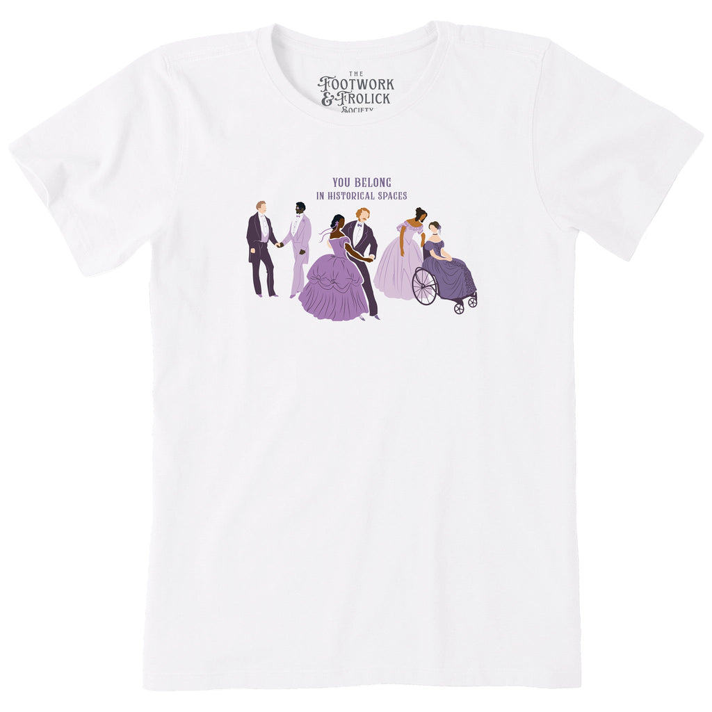 You Belong Womens Short Sleeved Tee