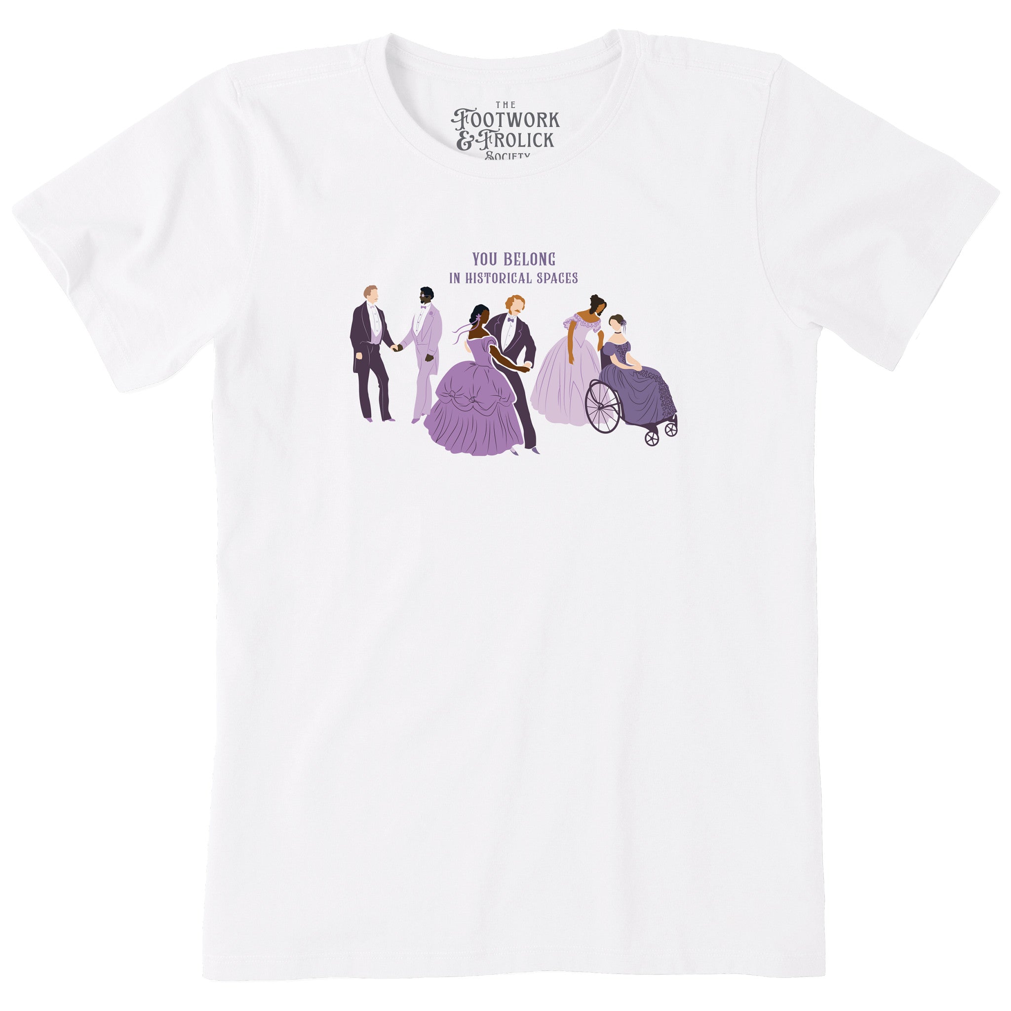 You Belong Womens Short Sleeved Tee